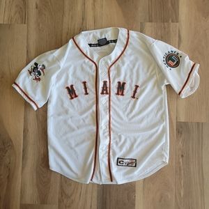 Vintage Miami Hurricanes Colosseum Baseball Style Jersey FREE SHIPPING